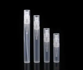 5 adet / grup 2ml 3ml 5ml Mini Plastik Sprey Parfüm Şişesi Doldurulabilir Yağ Şişeleri Atomizer Mini Taşınabilir kozmetik kabı