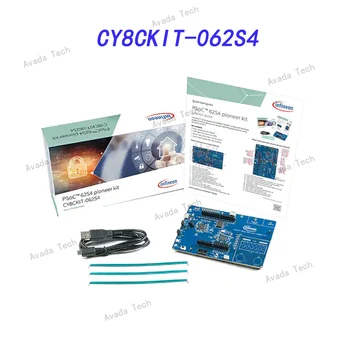 CY8CKIT-062S4 CY8C62x4 PSoC 62S4 Öncü Kiti PSoC® 62 ARM® Cortex® - M0+, Cortex® - M4 MCU 32 Bit Gömülü Değerlendirme Kurulu