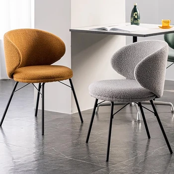 Otel İskandinav Yemek Sandalyesi Modern Lüks Mutfak Oturma Odası yemek sandalyeleri Ofis Sillas Para Comedor İç Dekorasyon