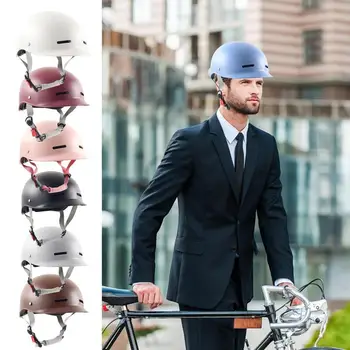 Yarım Motosiklet Kaskları Erkekler İçin Motosiklet Vintage Retro Kask Ayarlanabilir Boyutu Güvenlik Yetişkin Yarım beyzbol şapkası Bisiklet İçin