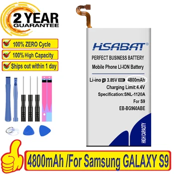 Üst Marka 100 % Yeni 4800 mAh Pil Samsung GALAXY S9 G9600 G960F SM-G960 EB-BG960ABE Piller + ücretsiz hediye
