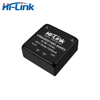 Hi-Link Akıllı 6W 48V(36-72V) 5V 1200mA DC DC İzole Dönüştürücü VRB4805YMD-6WR3 DCDC Adım Aşağı Güç Kaynağı Modülü